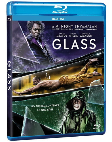 Glass Bluray Nuevo Riginal M. Night Shyamalan James Mcavoy 