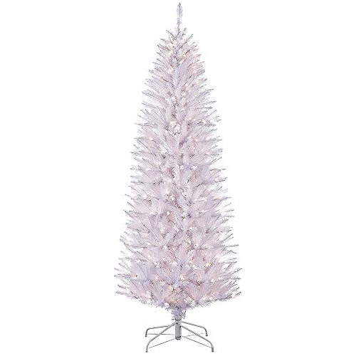 Árbol De Navidad Artificial Pencil Fir De 4.5 Pies Pre...