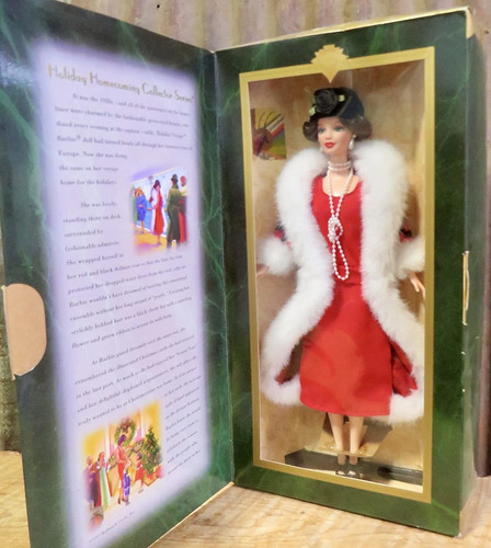 Muñeca Barbie Hallmark Holiday Voyage Colector Series