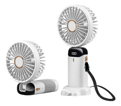 Mini Ventilador Portátil De Mano Personal: Mah Recargabl