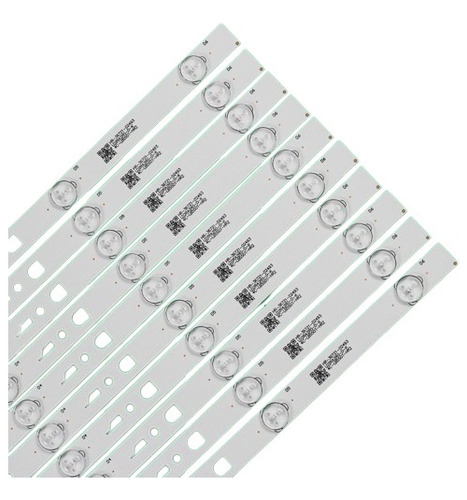 Kit De 10 Tira De 6 Led Hyundai Hyled-55uhd2 57.2cm 3v