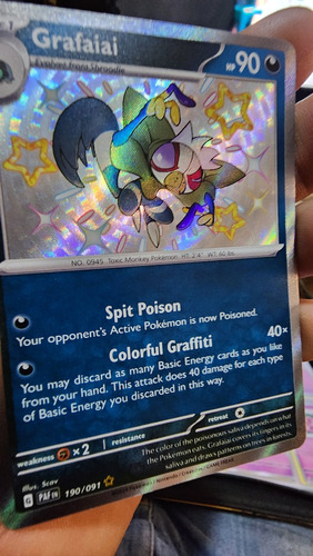 Grafaiai 190/091 Shiny Paldean Fates