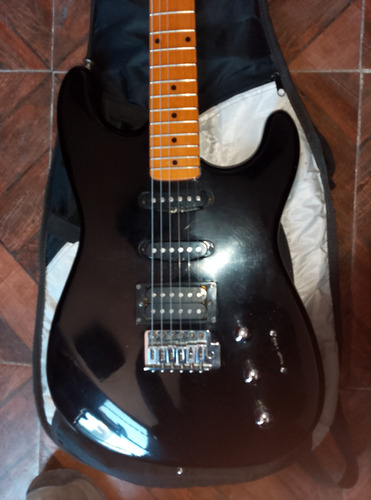 Guitarra Fender Squier Ii Made In Korea Diestro Negro Maple (Usado)