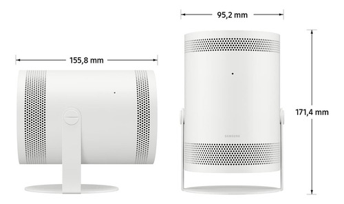 Projetor Samsung The Freestyle 2da Gen em nuvem branco