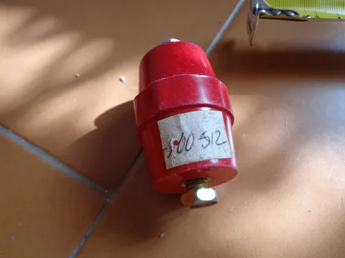 Aislador Electrico Rojo
