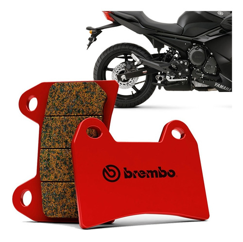 Pastilha Freio Traseira Yamaha Xj6 2010 2011 12 Sinterizada