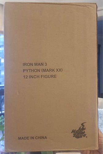 Hot Toys - Python (mark Xx) - Iron Man 3 - 1:6 - Novo