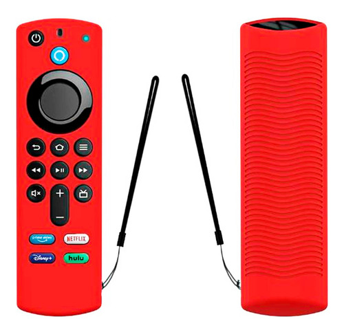 Fire Tv Stick 4k 3.a Wifi6 Con 1 Mes Thunder Tv & Funda Negro De Voz