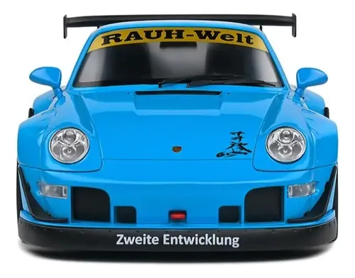 Miniatura Porsche 911 Rwb 993 Shingen 1993 Azul 1:18 Solido Água