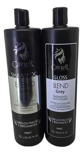 Progressiva Blend Grey Gloss Alisa Matiza Cavier Cosmeticos