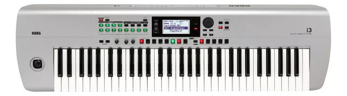 Teclado Workstation Korg I3 Metallic Silver 61 Teclas Mp3