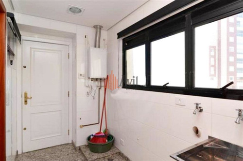 Imagem 9 de 15 de Espetacular Apartamento Residencial À Venda, Tatuapé, São Paul. 3 Suites. - Av537