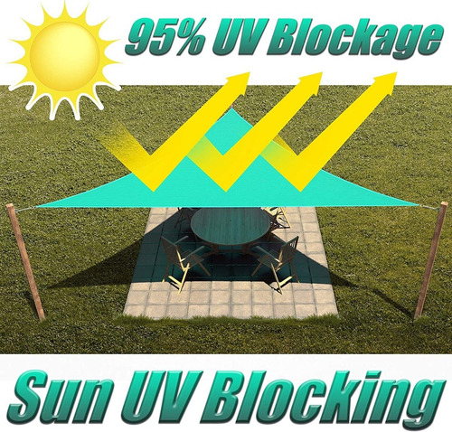 Toldo Triangular Estilo Vela Parasol (3.5mts X 3.5mts)