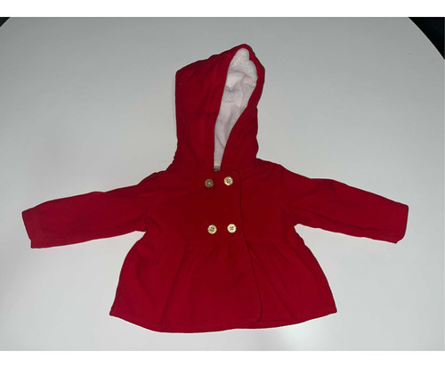 Chaqueta Roja Carter De Niña 9 Meses