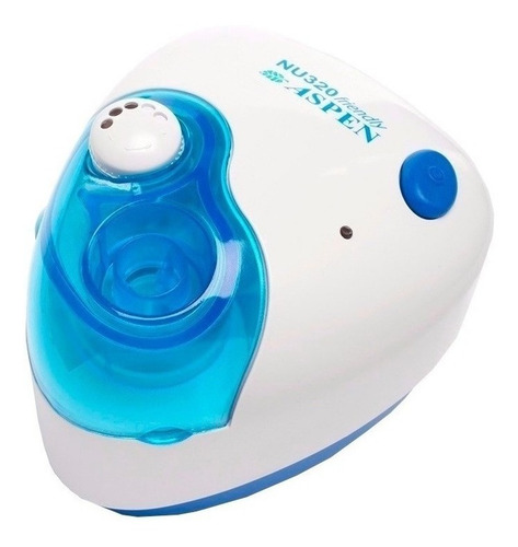 Nebulizador ultrasónico Aspen NU320 Lite blanco y azul 220V