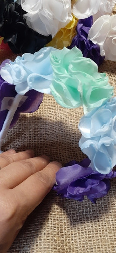 Vinchas De Flores Hechas A Mano