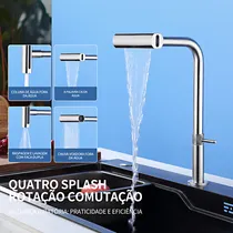 Comprar Torneira Cozinha Com 4 Modalidades - Torneira Cozinha Bancada, Torneira Pia Cozinha, Torneira Flexivel E Torneira Gourmet Para Sua Cozinha Moderna
