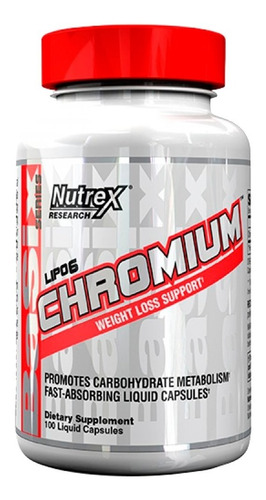 Lipo 6 Chromium 100 Csp - Nutrex