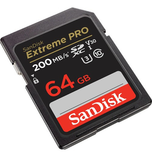 Sd Sandisk Extreme Pro Sdxc Uhs-i 64 Gb 200mb/s