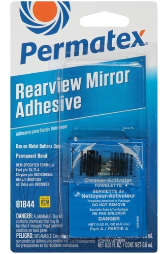 Adhesivo Retrovisores 11067-2 (81844), Permatex