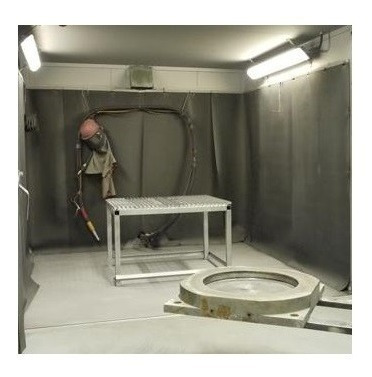 Tolva Portatil Para Sandblasting 135 Lts Equipo Completo