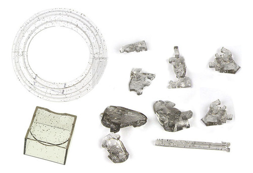 Rompecabezas De Cristal 3d Con Forma De Saturno