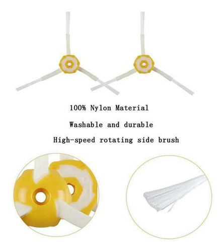 Cepillos/filtros Hepa Para Irobot Roomba 600 Series 610 620