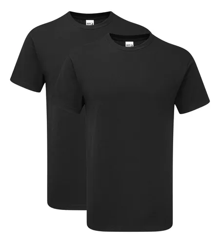 Playera gildan negra hotsell