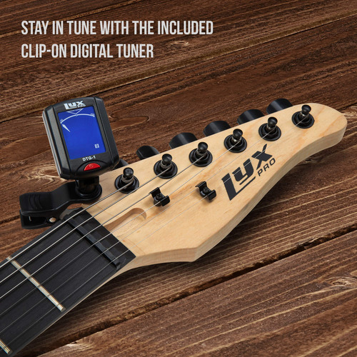 Guitarra Eléctrica Lyxpro De Tamaño Completo De 39 Pulgadas