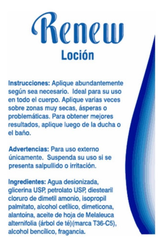 Crema Renew Humectante Familiar 591ml Melaleuca
