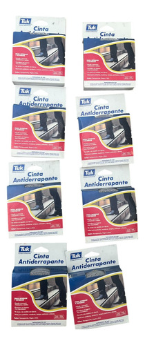 Paquete De Cintas Antiderrapante Tuk Gris 25mm X 4.57m Negro