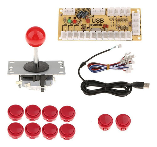 Cero Retardo Usb Encoder Board Pc Joystick Diy Kits Para