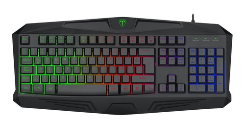 Teclado Gamer Pc Retroiluminado T-dagger T-tgk106 Tanker Rgb