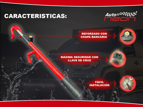 Baston Candado De Seguridad / Cand-6058