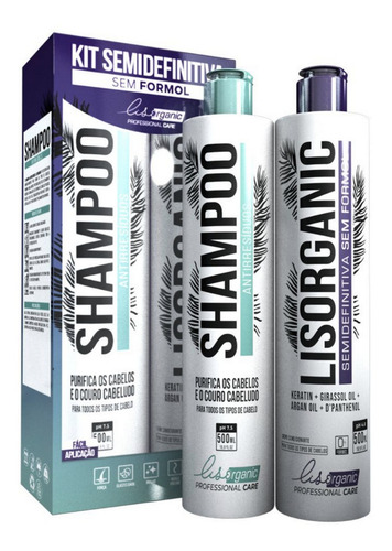 Imagem 7 de 7 de Progressiva Semi Definitiva Lisorganic 2x1000ml + 2x500 Ml