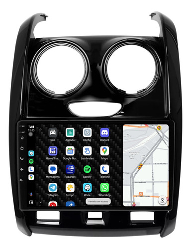 Multimidia Oroch 15/20 9p Adak G2 Android Carplay 2gb 64gb