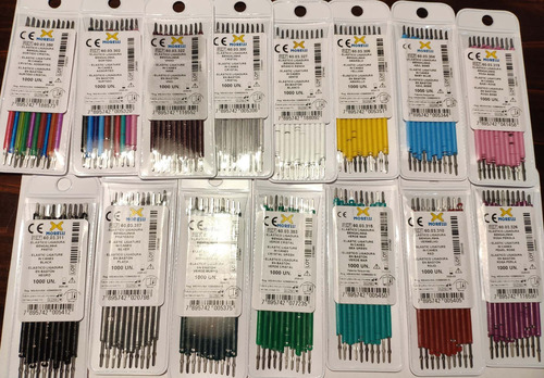 Imagen 3 de 7 de Ligadura Elástica X1000 En Bastón Ortodoncia Brackets