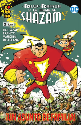 Billy Batson Y La Magia De Shazam #3 Comic Original Español