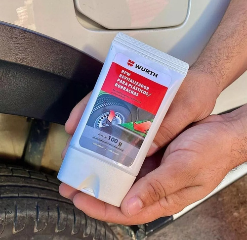 Wurth Revitalizador Plásticos Borrachas Para-choque Rpw 100g
