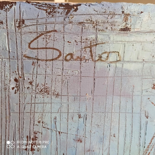 Enrique Santos - Pintor Madrileño - Óleo Sobe Lienzo 60x81 (Usado)