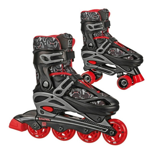 Imagen 1 de 2 de Patines 2 En 1 Roller Derby