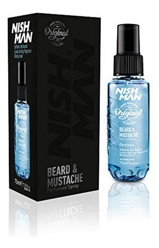 Kit De Cuidado Para Barba Y Bigote Nishman (spray Perfumado