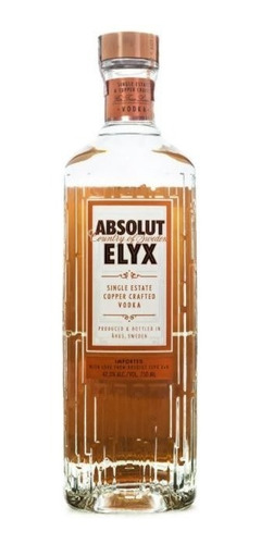 Vodka Absolut Elyx750ml
