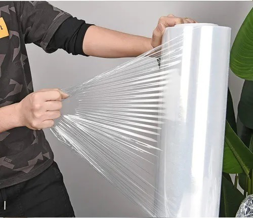 Imagem 5 de 6 de 1200 Metros Filme Strech Bobina Plastico Para Paletização