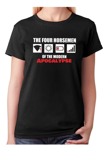 Imagen 2 de 3 de Polera Estampada Diseño Apocalypse