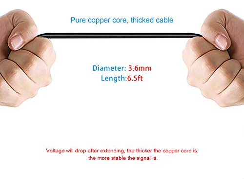 Cable Extensión Cámara Retroceso 6,5ft 4 Pines - Coche,