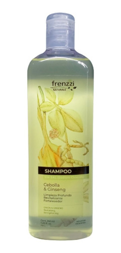 Shampoo Cebolla Y Ginseng Limpieza Profunda X350ml - Frenzzi