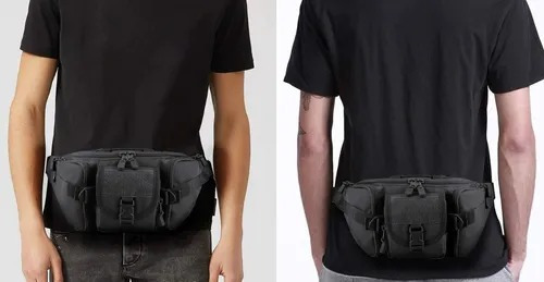 Bolso Táctico Molle Pouch Riñonera Hombre