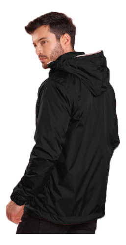 Chaqueta Hombre Deportiva Impermeable Ovejera Invierno Con Capota Capucha Abrigo Moda Masculina Liviana Urbana Ropa De Calle Calidad Premium