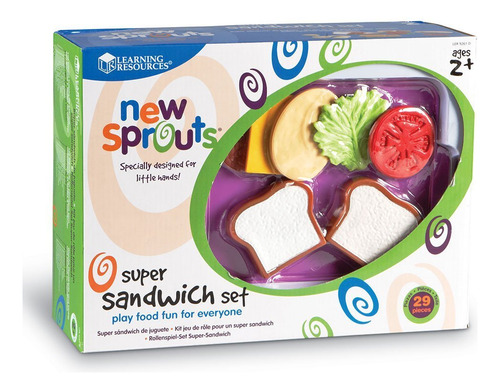 Set De Sándwiches New Sprouts 29 Piezas A Partir De 18 Meses